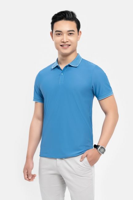 Áo polo nam cổ dệt cao cấp APL056